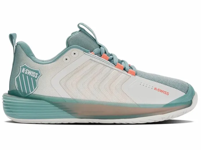 Women KSwiss Tennis ULTRASHOT 3 Blanc De Blancnile Bluedesert Flower