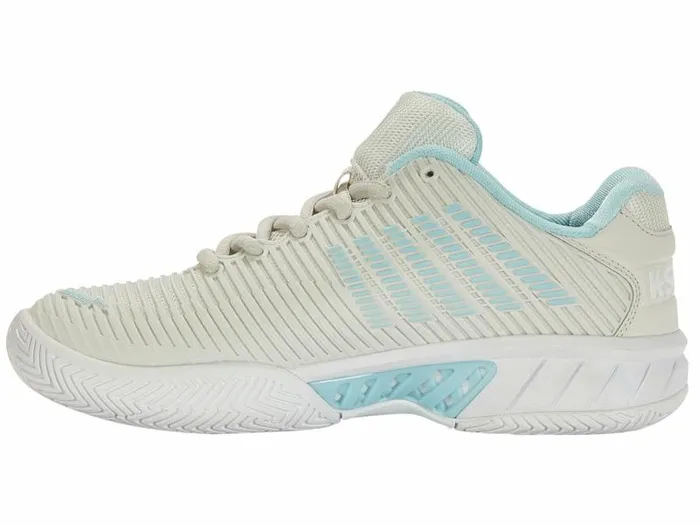 Women KSwiss Wide Shoes HYPERCOURT EXPRESS 2WIDE Graywhtbluglw