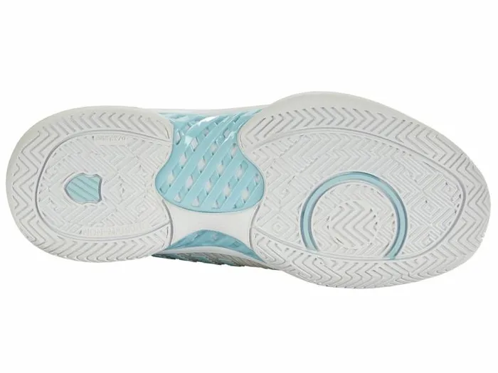 Women KSwiss Wide Shoes HYPERCOURT EXPRESS 2WIDE Graywhtbluglw