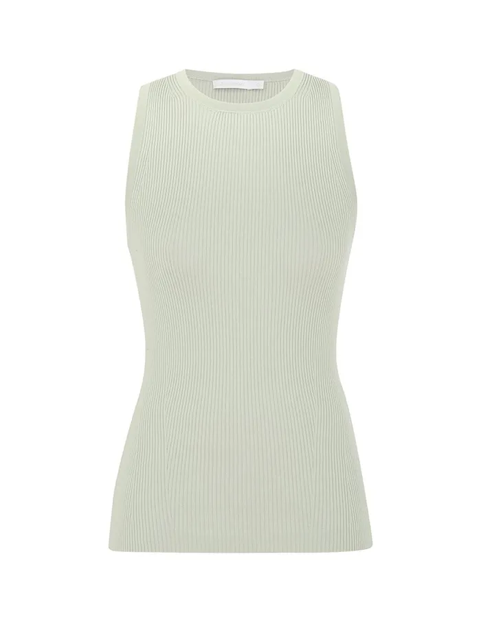 Women Knitwear Zimmermann Tallow Knit Racer Tank Mint