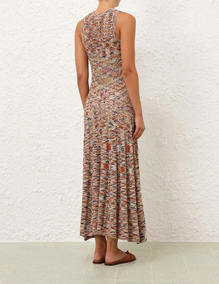 Women Knitwear Zimmermann Wylie Tank Knit Dress Multi