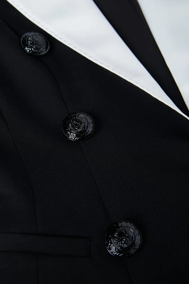 Women L039Agence Blazers and Jackets New Andalusia Blazer Blackwhite Women L039Agence Blazers and Jackets New Andalusia Blazer Blackwhite