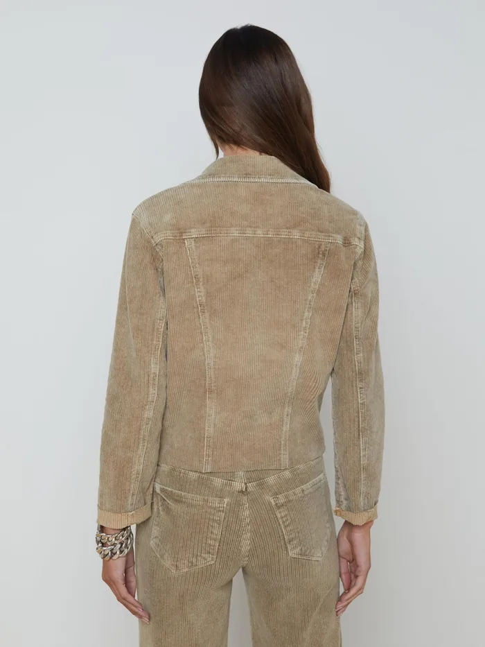 Women L039Agence Blazers and Jackets New Janelle Corduroy Jacket Barrel