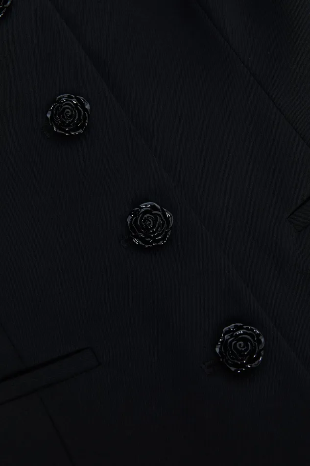 Women L039Agence Blouses and Tops Alice Blazer Top Black Women L039Agence Blouses and Tops Alice Blazer Top Black