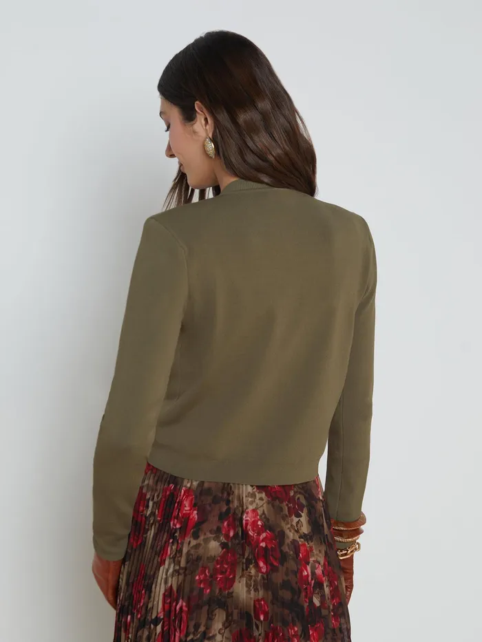Women L039Agence Knitwear Toulouse Cardigan Pinegold Women L039Agence Knitwear Toulouse Cardigan Pinegold