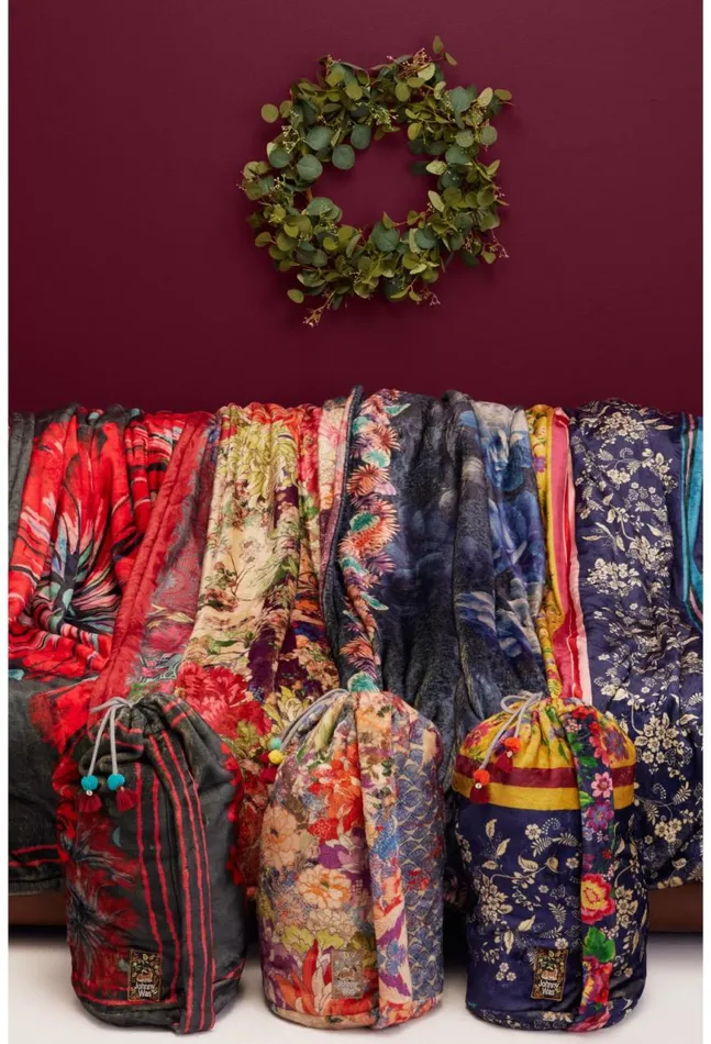 Women Laurel Canyon Cozy Blanket Rising Sun Johnny Was Blankets