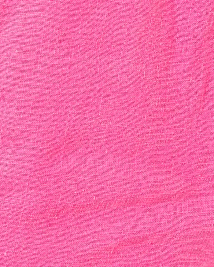 Women Lilly Pulitzer Bottoms 4034 Lilo Linen Short Roxie Pink