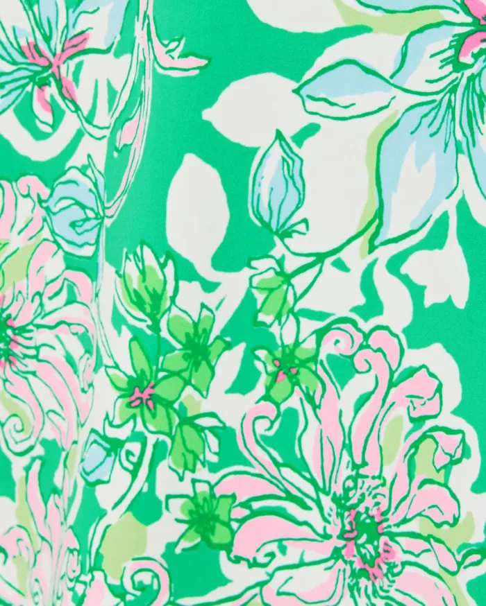 Women Lilly Pulitzer Bottoms UPF 50 Luxletic Bacio Skort Spearmint Blossom Views