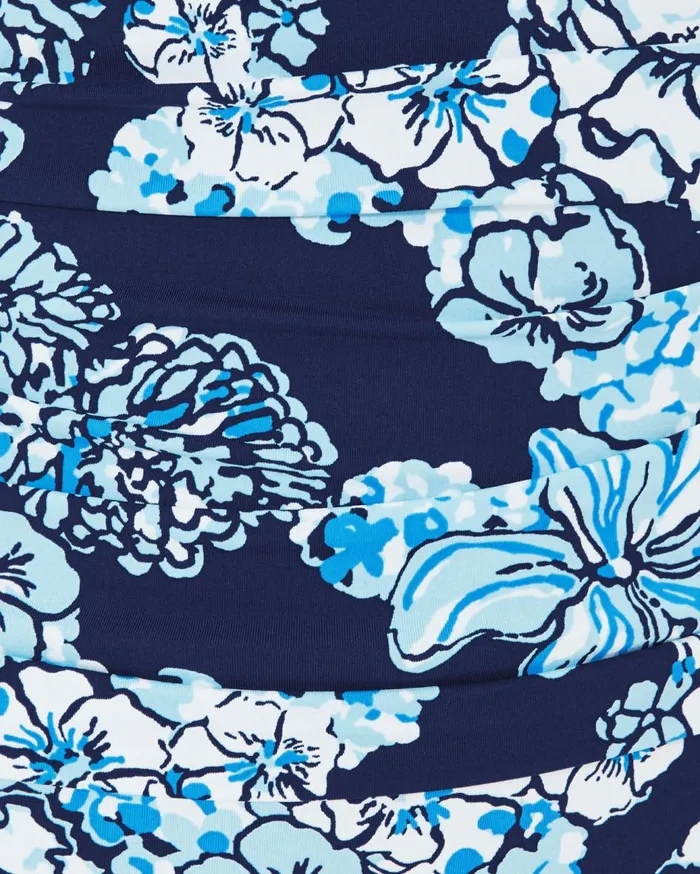 Women Lilly Pulitzer Swim Rubyann OnePiece Swimsuit Low Tide Navy Bouquet All Day Swim Women Lilly Pulitzer Swim Rubyann OnePiece Swimsuit Low Tide Navy Bouquet All Day Swim