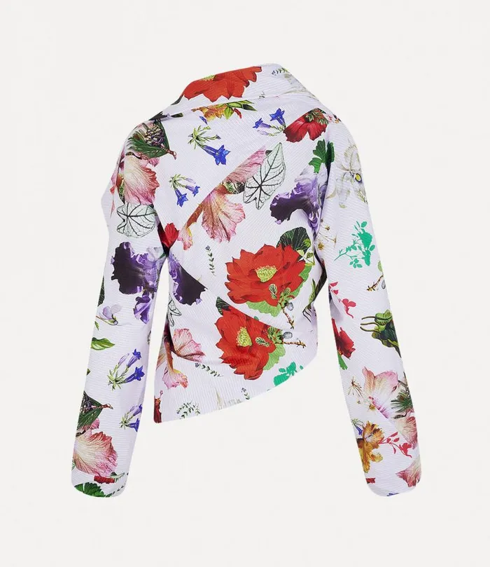Women Long Sleeve Natalia Shirt Flower Vivienne Westwood Tops And Shirts Women Long Sleeve Natalia Shirt Flower Vivienne Westwood Tops And Shirts