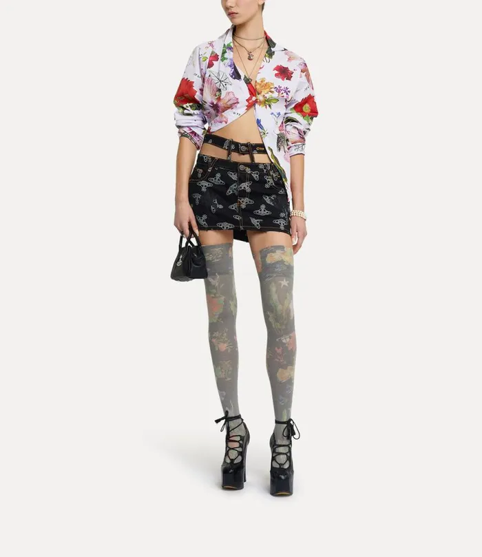 Women Long Sleeve Natalia Shirt Flower Vivienne Westwood Tops And Shirts Women Long Sleeve Natalia Shirt Flower Vivienne Westwood Tops And Shirts