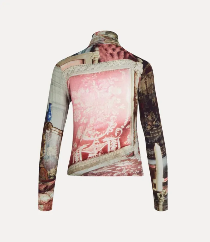 Women Long Sleeve Turtle Neck Salon Vivienne Westwood Tops And Shirts Women Long Sleeve Turtle Neck Salon Vivienne Westwood Tops And Shirts