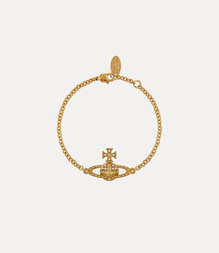 Women Mayfair Bas Relief Bracelet Goldcrystalab Vivienne Westwood Classic Styles Women Mayfair Bas Relief Bracelet Goldcrystalab Vivienne Westwood Classic Styles
