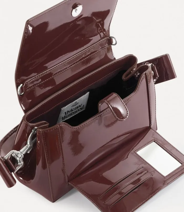 Women Medium Hazel Handbag Brown Vivienne Westwood The Hazel Women Medium Hazel Handbag Brown Vivienne Westwood The Hazel