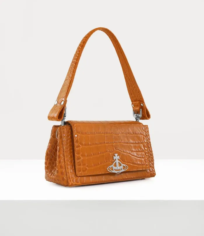 Women Medium Hazel Handbag Burntorange Vivienne Westwood The Hazel Women Medium Hazel Handbag Burntorange Vivienne Westwood The Hazel