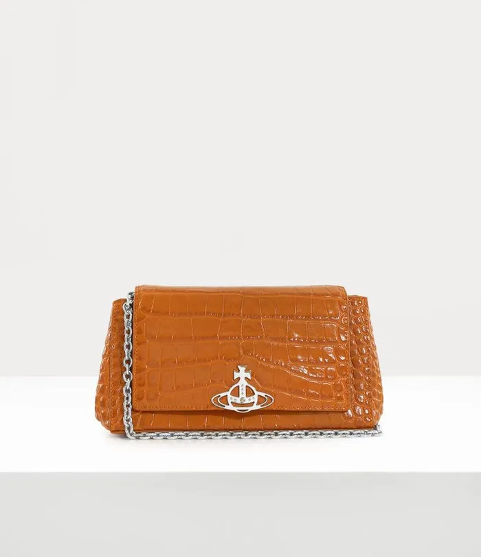 Women Medium Hazel Handbag Burntorange Vivienne Westwood The Hazel Women Medium Hazel Handbag Burntorange Vivienne Westwood The Hazel