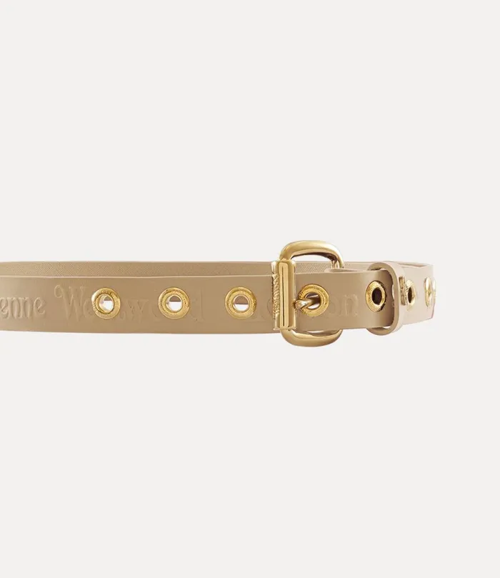 WomenMen Carolina Belt Goldnebbiabeigeleather Vivienne Westwood Belts And Harnesses WomenMen Carolina Belt Goldnebbiabeigeleather Vivienne Westwood Belts And Harnesses