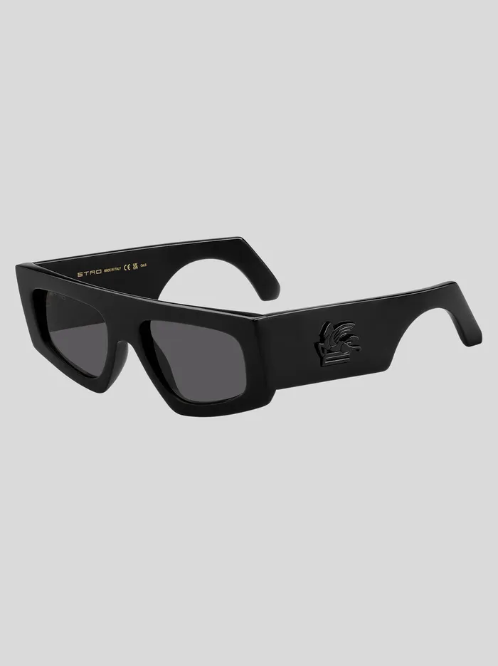WomenMen Etro Sunglasses Screen Sunglasses Black WomenMen Etro Sunglasses Screen Sunglasses Black