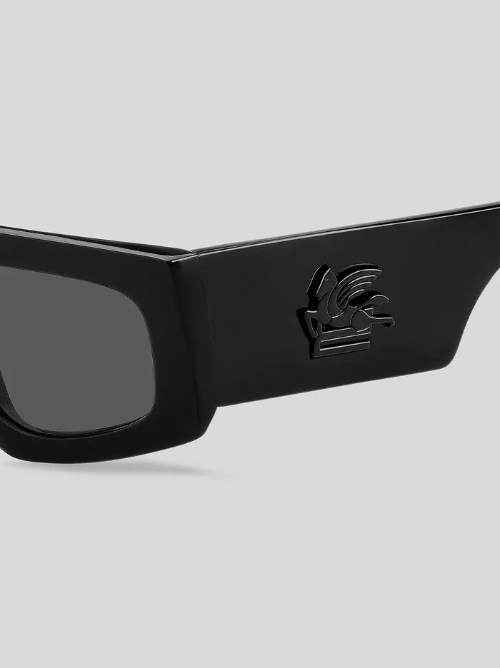 WomenMen Etro Sunglasses Screen Sunglasses Black WomenMen Etro Sunglasses Screen Sunglasses Black