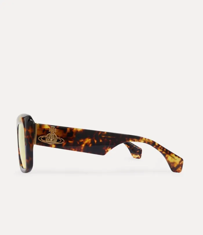 WomenMen Laurent Brown Vivienne Westwood Sunglasses WomenMen Laurent Brown Vivienne Westwood Sunglasses