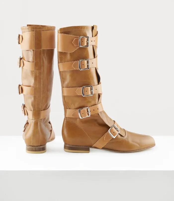 WomenMen Pirate Boot Tan Vivienne Westwood Boots WomenMen Pirate Boot Tan Vivienne Westwood Boots