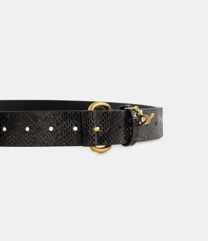 WomenMen Wide Alex Charm Belt Black Vivienne Westwood Belts And Harnesses