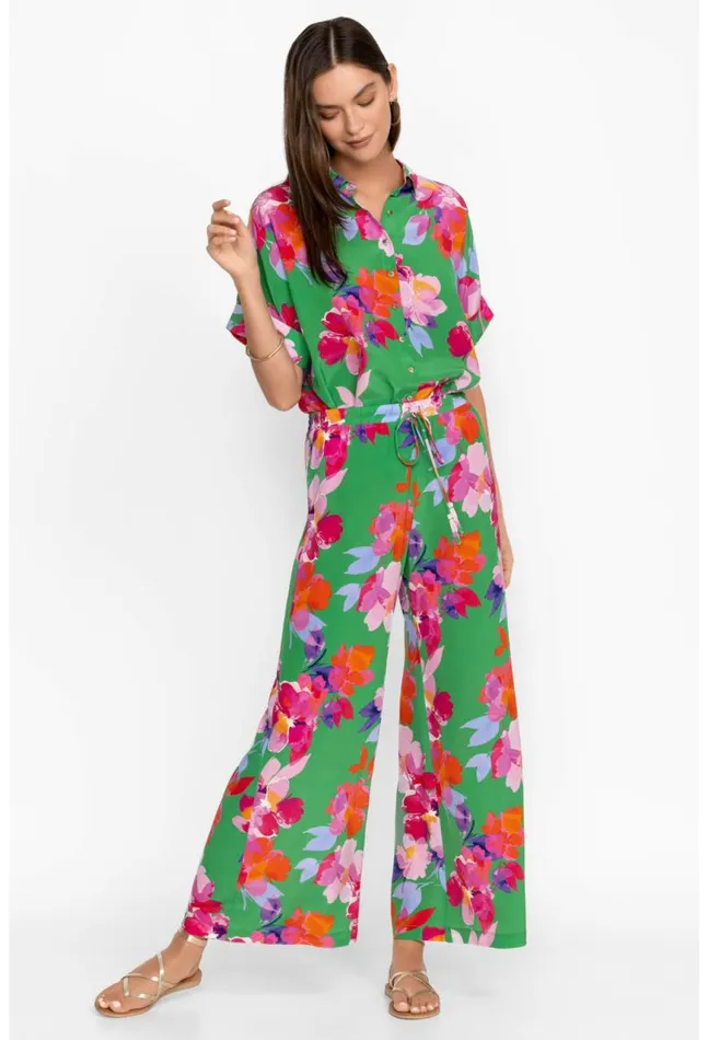 Women Nadine Silk Pant Nadine Johnny Was Bottoms