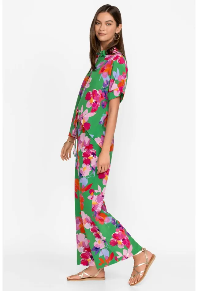 Women Nadine Silk Pant Nadine Johnny Was Bottoms
