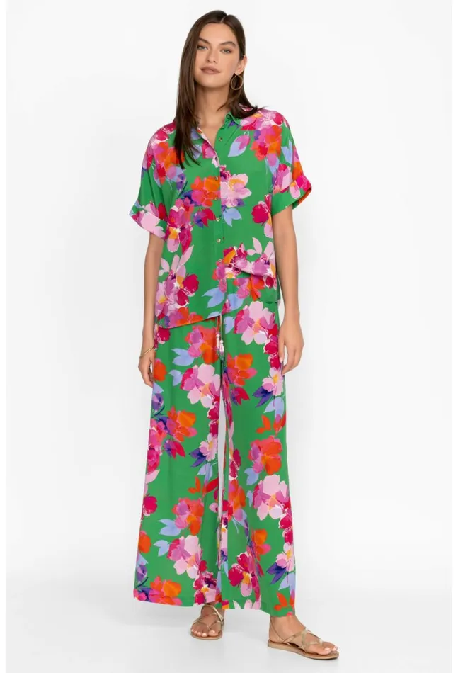 Women Nadine Silk Pant Nadine Johnny Was Bottoms