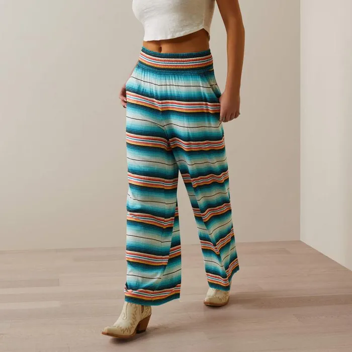 Women Pants and Shorts Ariat Carrillo Pant Serape Stripe Print