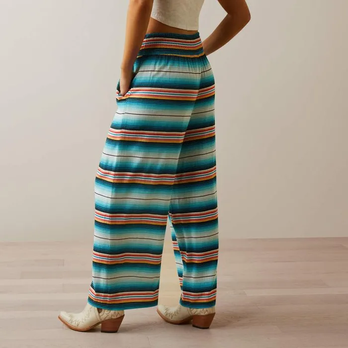 Women Pants and Shorts Ariat Carrillo Pant Serape Stripe Print Women Pants and Shorts Ariat Carrillo Pant Serape Stripe Print