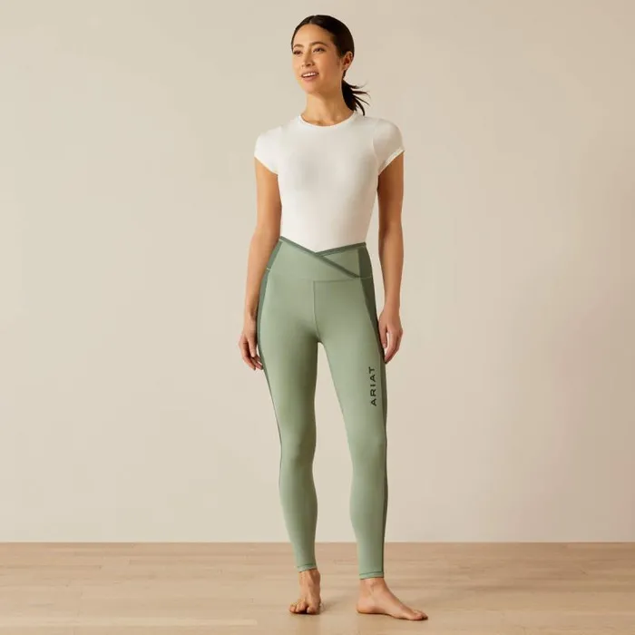 Women Pants and Shorts Ariat Eos Chic Half Grip Tight Lily Pad Women Pants and Shorts Ariat Eos Chic Half Grip Tight Lily Pad