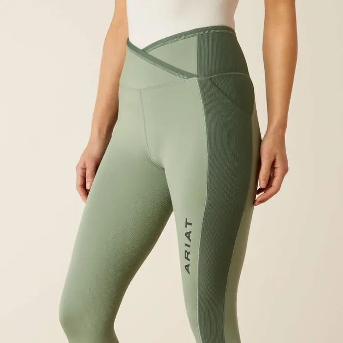 Women Pants and Shorts Ariat Eos Chic Half Grip Tight Lily Pad Women Pants and Shorts Ariat Eos Chic Half Grip Tight Lily Pad