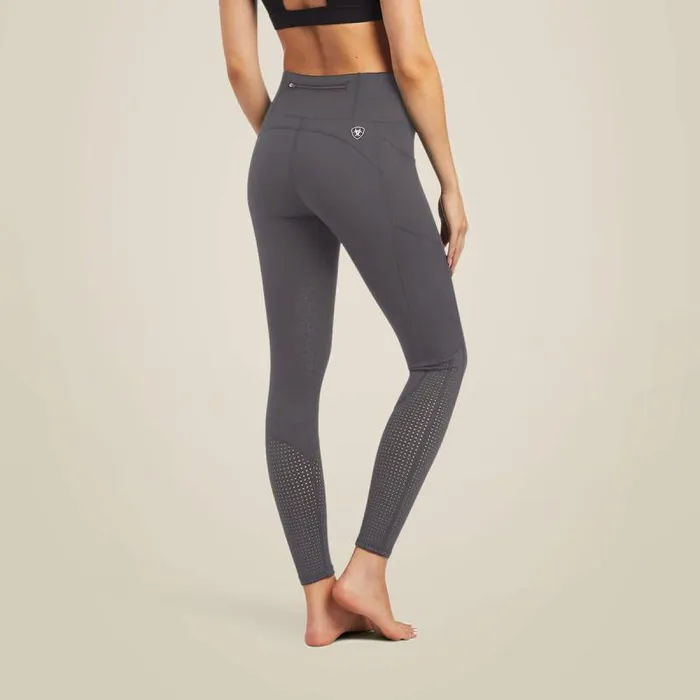 Women Pants and Shorts Ariat Eos Knee Patch Tight Plum Grey