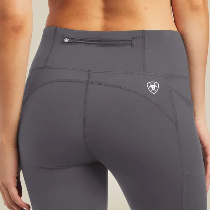 Women Pants and Shorts Ariat Eos Knee Patch Tight Plum Grey
