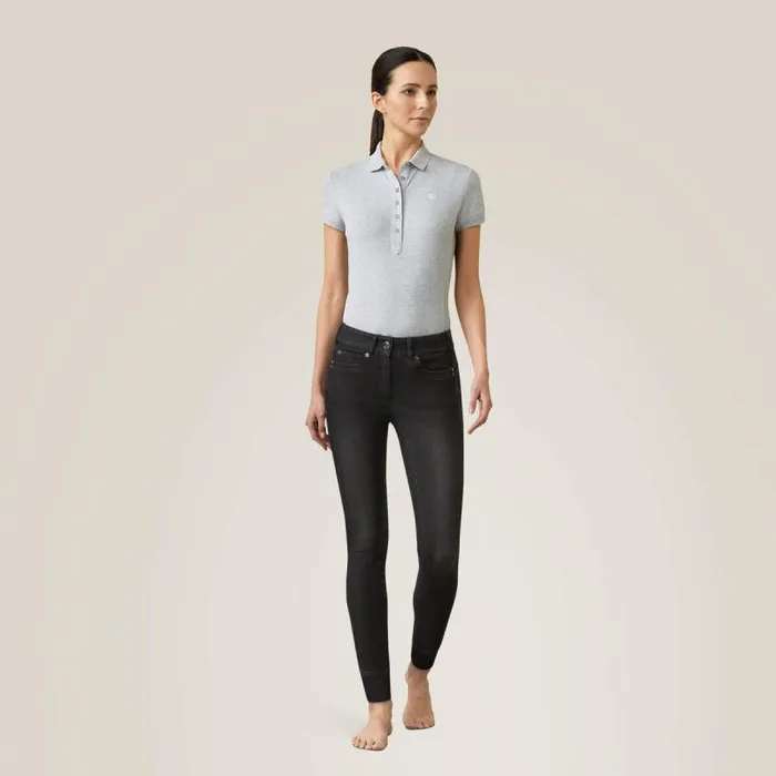 Women Pants and Shorts Ariat Halo B Denim Full Seat Breech Black Rinse Women Pants and Shorts Ariat Halo B Denim Full Seat Breech Black Rinse