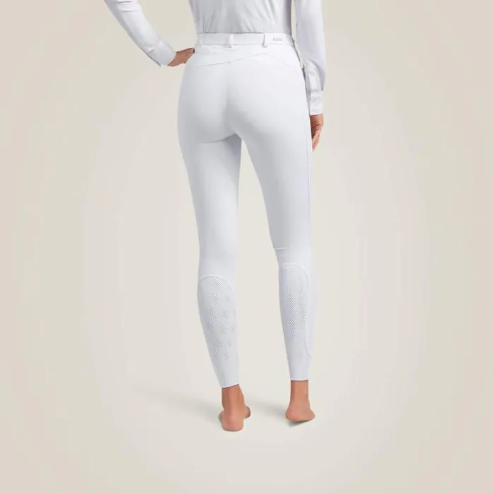 Women Pants and Shorts Ariat Triton Grip Knee Patch Breech White Women Pants and Shorts Ariat Triton Grip Knee Patch Breech White