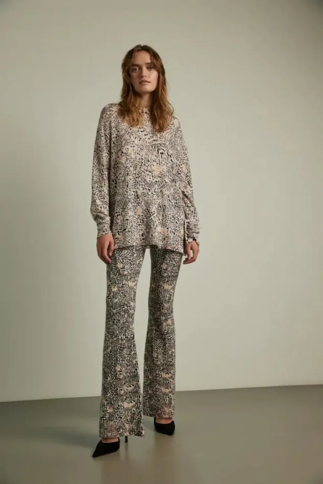 Women Pants and Skirts Lala Berlin Pants Kaluli 8211 Wool 8211 Heritage Garden