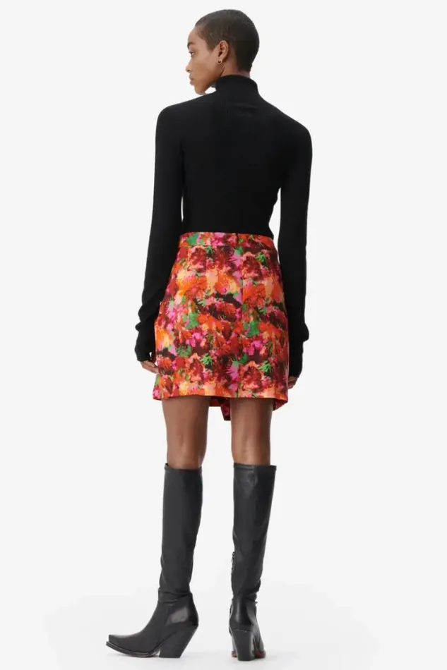 Women Pants and Skirts Lala Berlin Skirt Solea Viscose Shibori Flower Women Pants and Skirts Lala Berlin Skirt Solea Viscose Shibori Flower