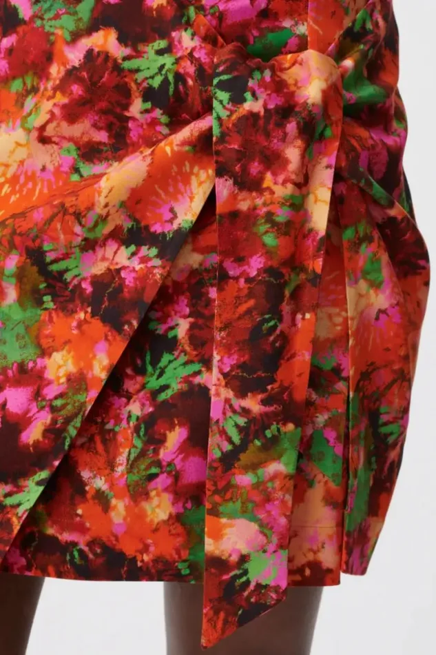 Women Pants and Skirts Lala Berlin Skirt Solea Viscose Shibori Flower Women Pants and Skirts Lala Berlin Skirt Solea Viscose Shibori Flower