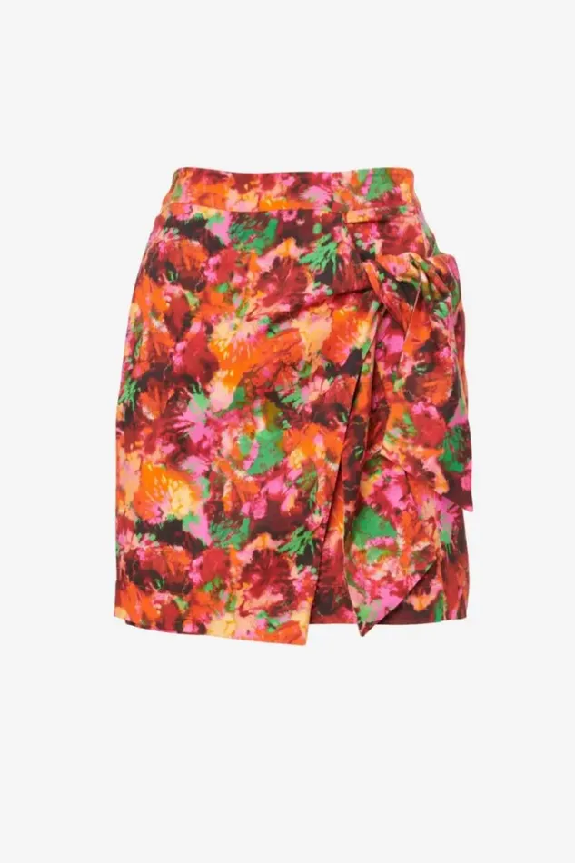 Women Pants and Skirts Lala Berlin Skirt Solea Viscose Shibori Flower Women Pants and Skirts Lala Berlin Skirt Solea Viscose Shibori Flower