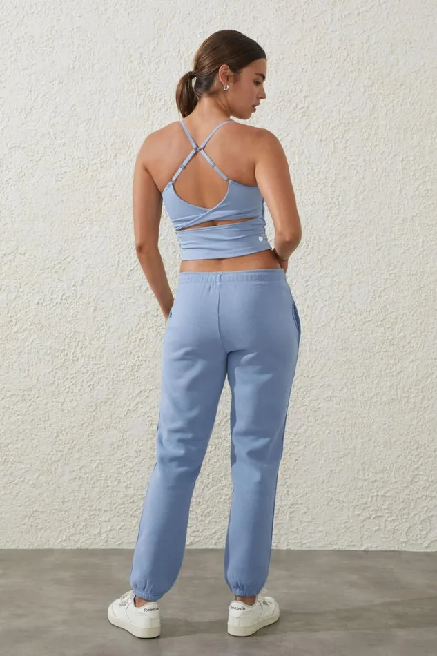 Women Pants Cotton On Plush Essential Gym Sweatpant Forever Blue Women Pants Cotton On Plush Essential Gym Sweatpant Forever Blue