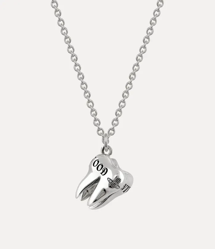 Women Rima Pendant Necklace Platinumblackenamelblackpatina Vivienne Westwood Necklaces