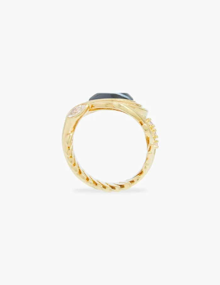 Women Rings Zimmermann Muse Ring Goldonyx