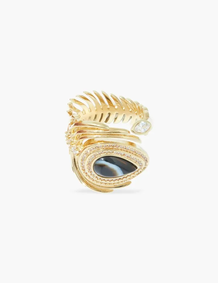 Women Rings Zimmermann Muse Ring Goldonyx