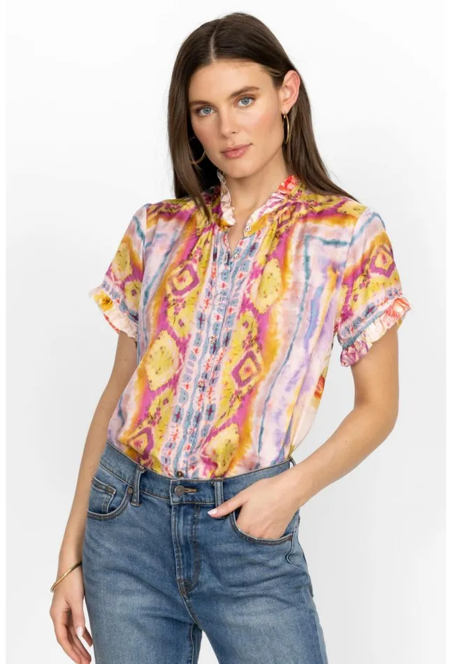 Women Sander Zoli Tunic Sander Johnny Was Tops