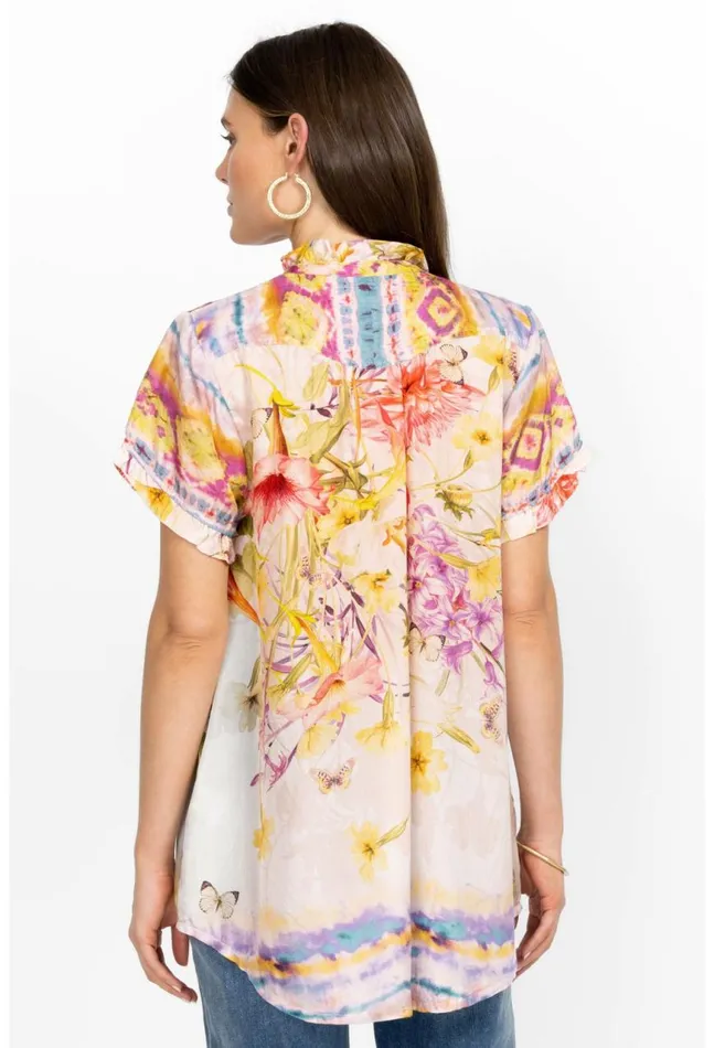 Women Sander Zoli Tunic Sander Johnny Was Tops