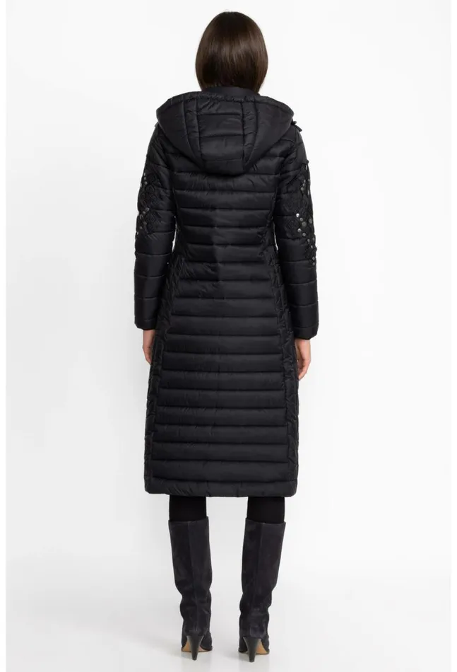 Women Sano Ski Puffer Coat Black Johnny Was Outerwear