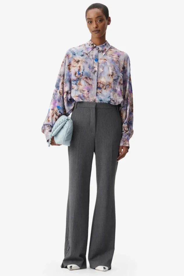 Women Shirts and Blouses Lala Berlin Blouse Buccia 8211 Viscose Mix 8211 Spiral Shibori Women Shirts and Blouses Lala Berlin Blouse Buccia 8211 Viscose Mix 8211 Spiral Shibori