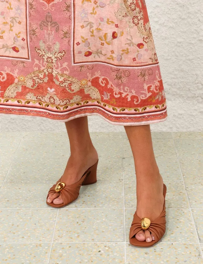 Women Shoes Zimmermann Gleam Mule 65 Avalon